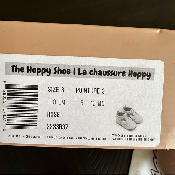 Hedgehog baby girl shoes 6-12M - Picture 4 of 7